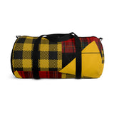 Plaid Duffel Bag