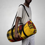 Plaid Duffel Bag