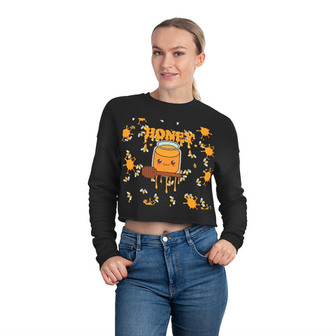 OH Honey! Women's Cropped Sweatshirt