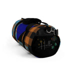 Plaid Duffel Bag - Blue