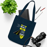 My Way Organic Canvas Tote Bag